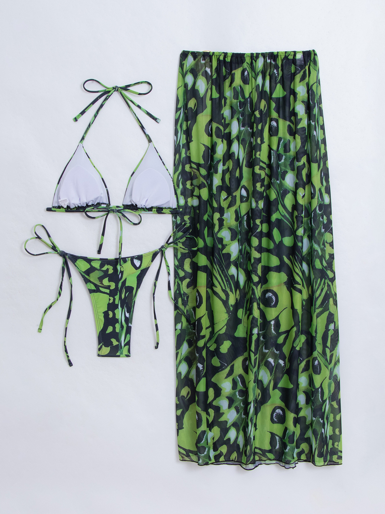 Sexy bikini set met luipaardprint voor dames strand en zwemmen_voghion.com