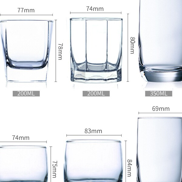 Glass set for home use