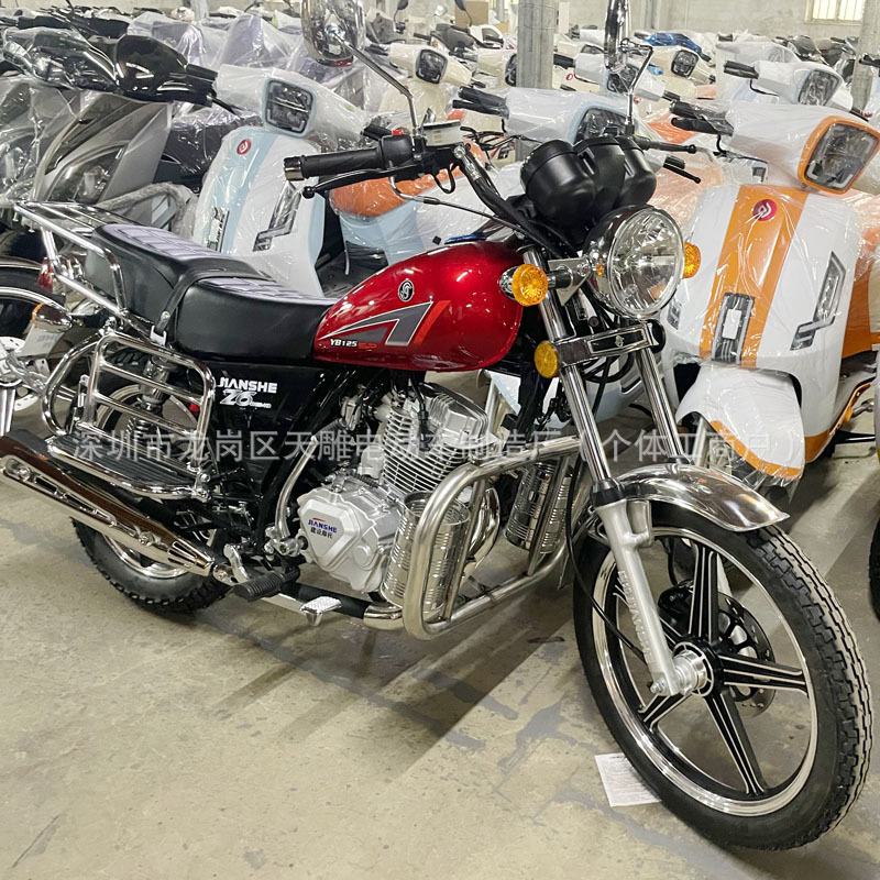 La marca de construcción real del príncipe Tianjun 125cc Guo Si Injección eléctrica puede ser una motocicleta de dos ruedas adecuada para tirar de la carga