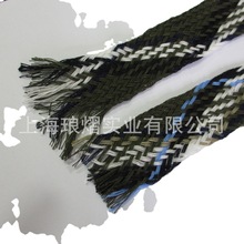 备用包手缝线 彩色线绳带 五颜六色腰带编织彩虹多彩手工丝带