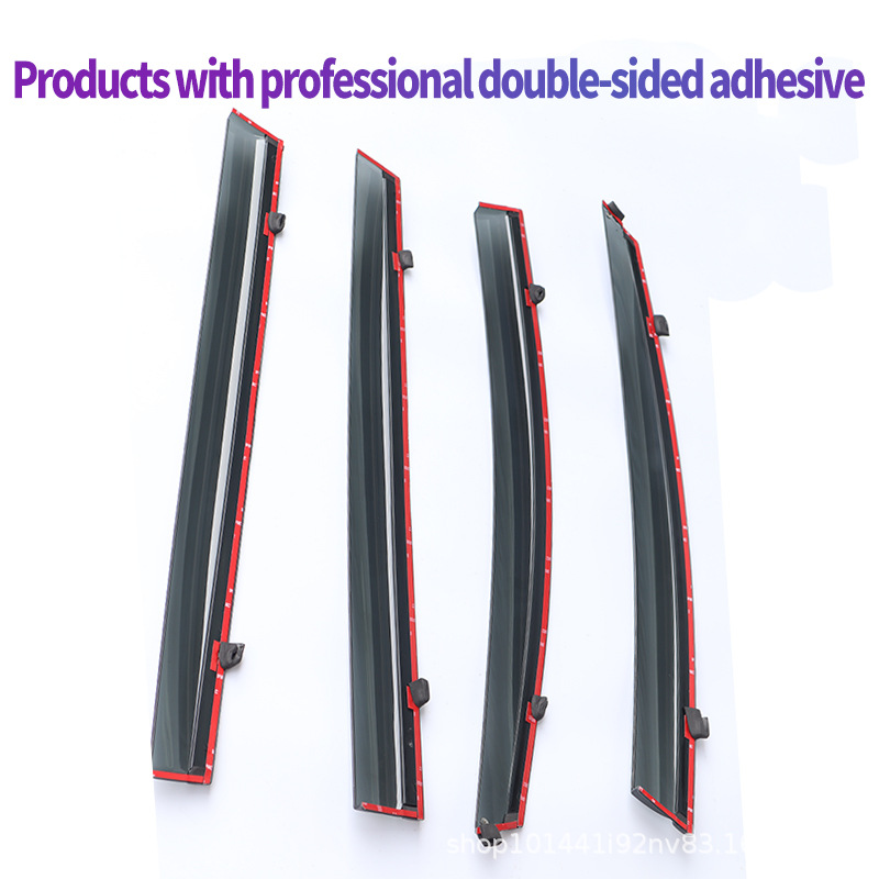 Suitable for right rudder version BYD M6 rain and rain shield rain eyebrow BYD M6 2024 Window visors