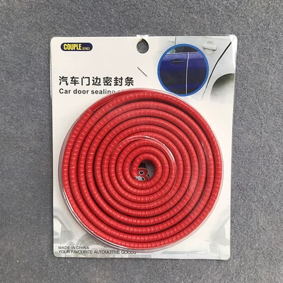 sealing strip, Qapı və bamper qoruyucu zolaqlar - 5m-red-blister-card-packaging