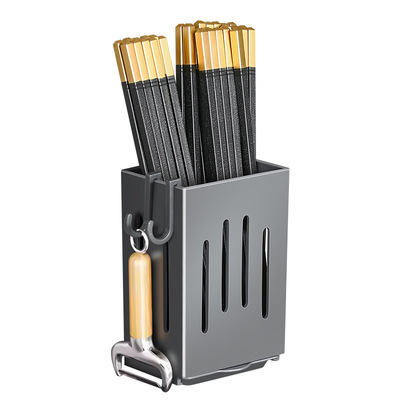 筷子筒家用多功能筷笼商用沥水筷子笼收纳塑料筷子篓置物架收纳盒