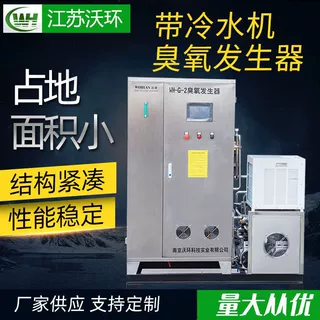 厂家定制 氧气源带冷水机臭氧发生器 中型氧气源废气处理臭氧设备