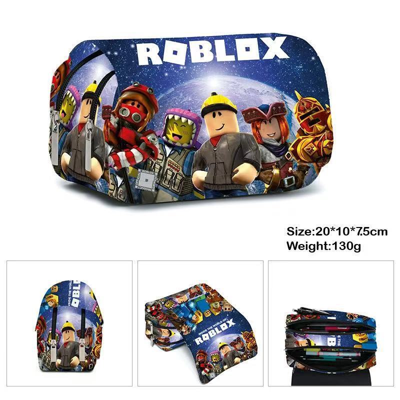 现货ROBLOX小学生笔袋儿童跨境亚马逊货源铅笔盒文具盒|undefined