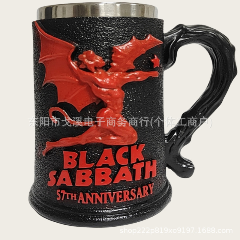 Black Sabbath 57th Anniversary Mug (en inglés)