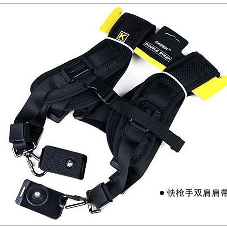 Cámara en forma de K, cámara rápida, correa de hombro de doble cámara SLR profesional, correa de hombro simple para fotografía, correa de hombro doble rápida K