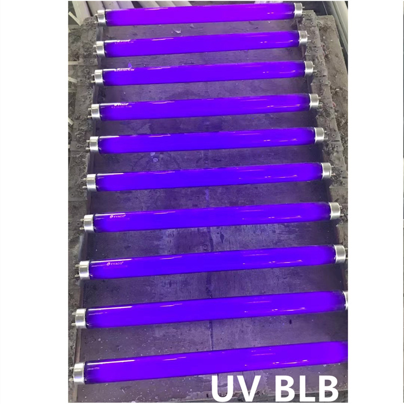 紫外线黑管T5 4瓦6W8W T8 10W15W18瓦20W30W36瓦40W UV BLB紫光灯