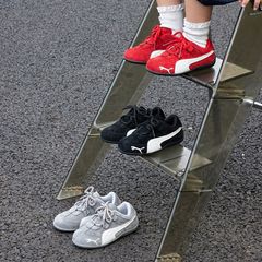 儿童德训鞋2025秋季新真皮百搭低帮复古休闲女童阿甘鞋男童运动鞋