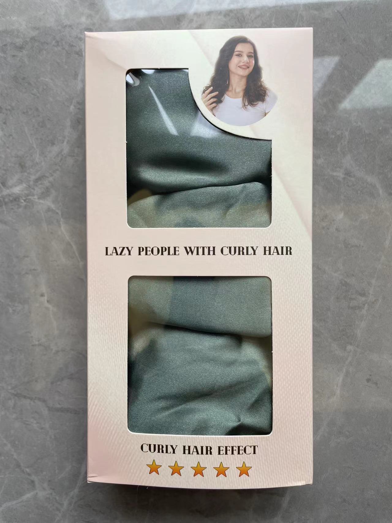 Cross-border NO CALIENTE palo curling BUN BONS Pelo Rizado cubierta traje de viaje almohada rodillo largo medio pelo grande onda de pelo rizado