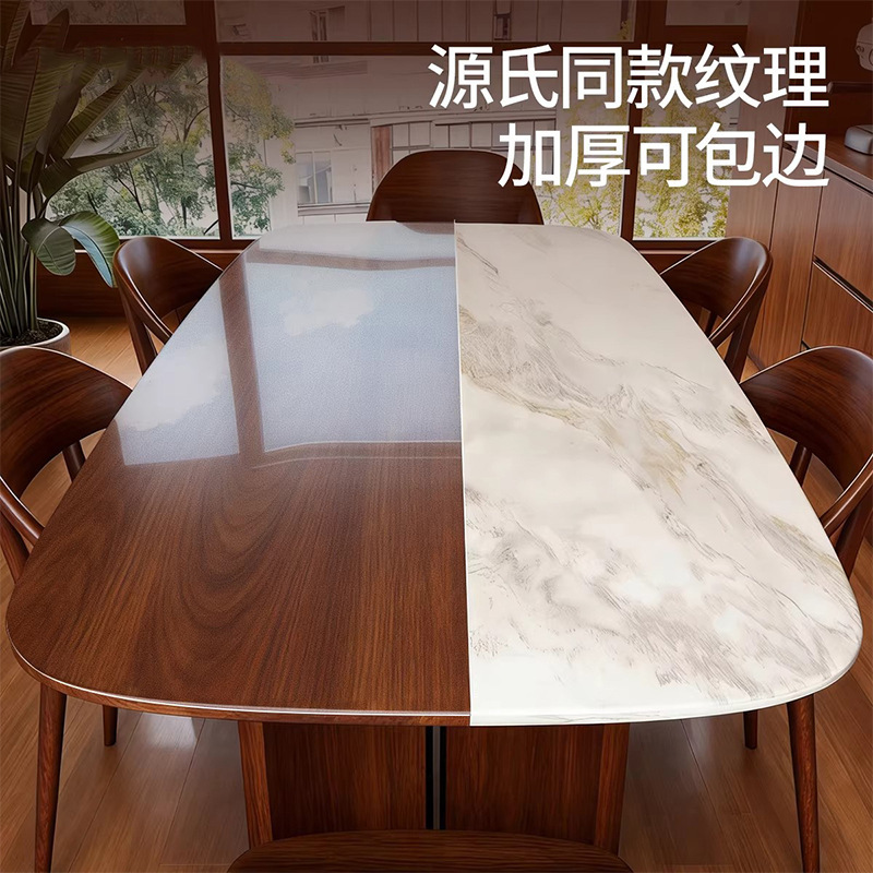 Walnut Wood Grain Stickers, Desktop Stickers, Self-Adhesive Oil-Proof and Moisture-Proof Stickers, Kitchen Cabinet Oil-Proof, Fire-Proof and Temperature-Resistant Stickers