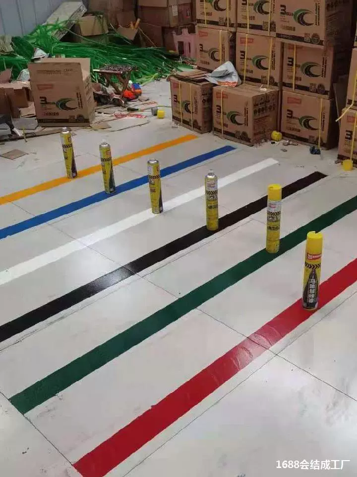Пластиковая дорожка, цемент, известь, комнатная температура, желтая краска, общественная круглая труба, машина для маркировки склада, удобная ножная база, Дечжоу