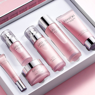Han Chan Bird's Nest Luxurious Pearl Tender Six-Piece Hydrating and Moisturizing Skin Care Set Moisturizing Skin Care Product Set