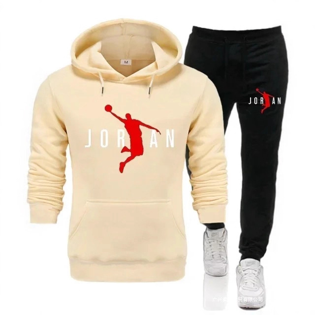 Factory Direct Sales Cross-Border Fashion Men's Sports Suit Spring and Autumn New Outdoor Men's Casual Loose Sports Sweatshirt Factory Direct Sales Cross-Border Fashion Men's Sports Suit Spring and Autumn New Outdoor Men's Casual Loose Sports Sweatshirt