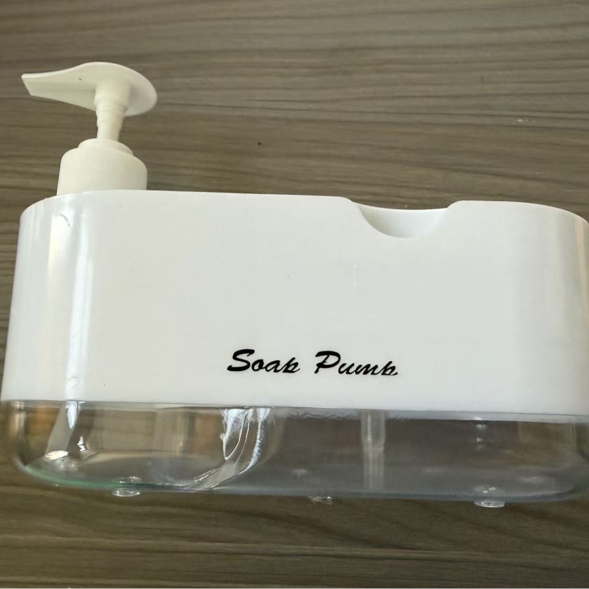 Presión de detergente transfronterizo para limpieza de cocina con doble descarga de líquido