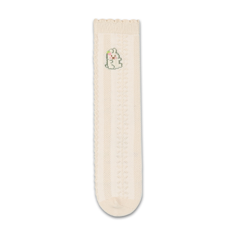HT2105 kelinci tunggal / Free size (panjang Kaos Kaki 30cm 1-12 tahun)