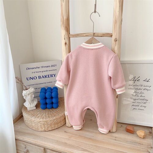 Baby spring clothing newborn baby girl onesie full moon hundred days princess super cute harem spring and autumn outdoor crawling clothing