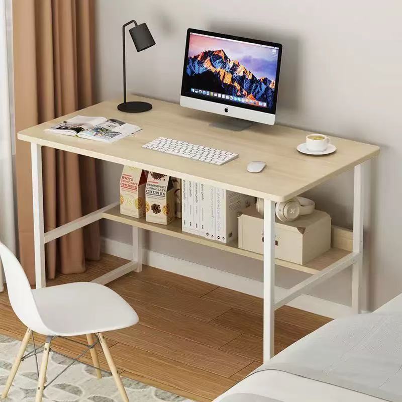 Escritorio de computadora de escritorio doméstico pequeño tipo de casa de alquiler escritorio dormitorio escritorio simple escritorio de oficina rectangular