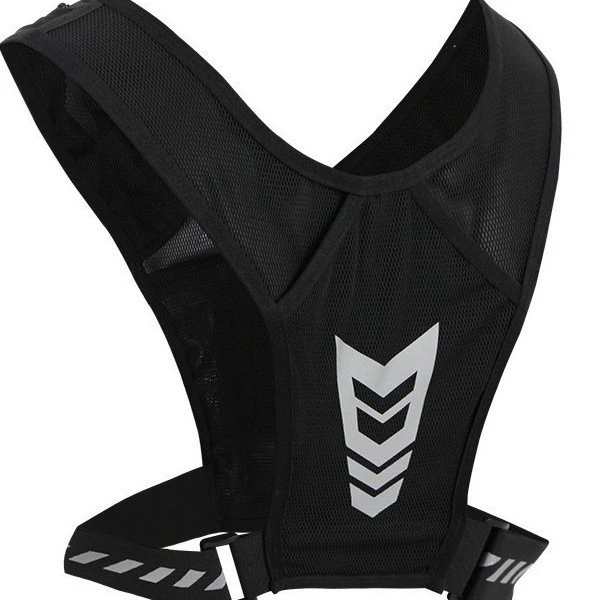 Sports fashionable teapot for men and women, breathable chest bag, capacious retroreflective mobile phone, backpack, for running