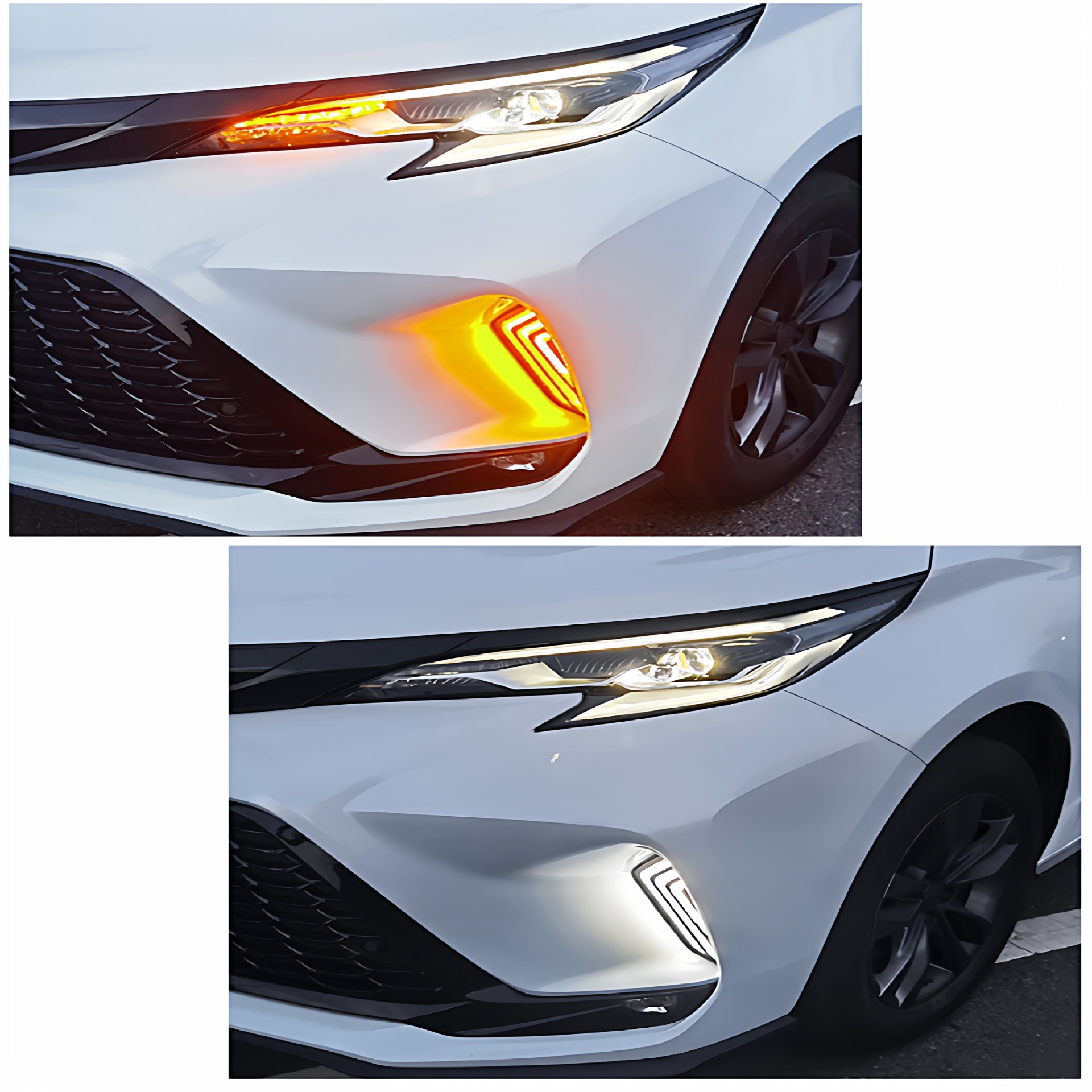 Suitable for 2021 Toyota Sienna, including front bumper, front and rear body kit, XSE sports grille kit, and accessories