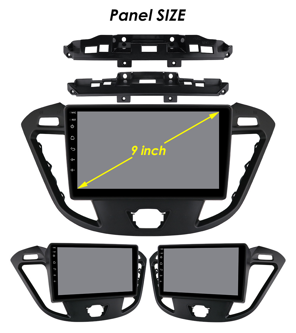 Cross-border 9-inch for 13-21 Ford TRANSIT CUSTOM car Android large screen navigator GPS