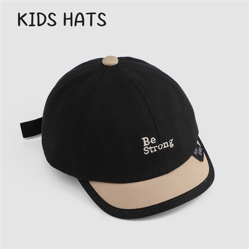 Sombrero para bebés primavera y otoño gorra corta gorra de lengua gorra para bebés de verano viajan gorra de béisbol universal de protección solar