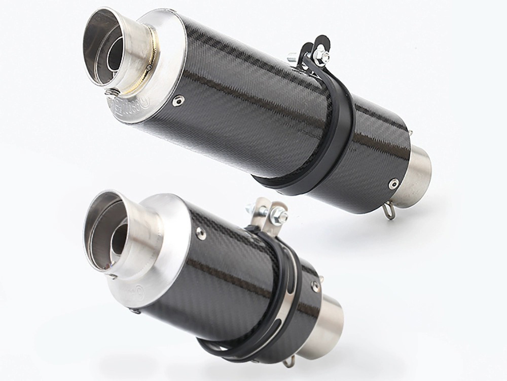 Motorcycle exhaust pipe modification Huanglong 600 R1 Ninja400 LeoVince F02 carbon fiber exhaust pipe