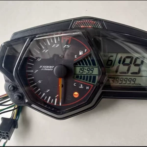 Motosiklet R3 idman avtomobili LCD alət paneli Baodiao V6 universal tənzimlənən sürət