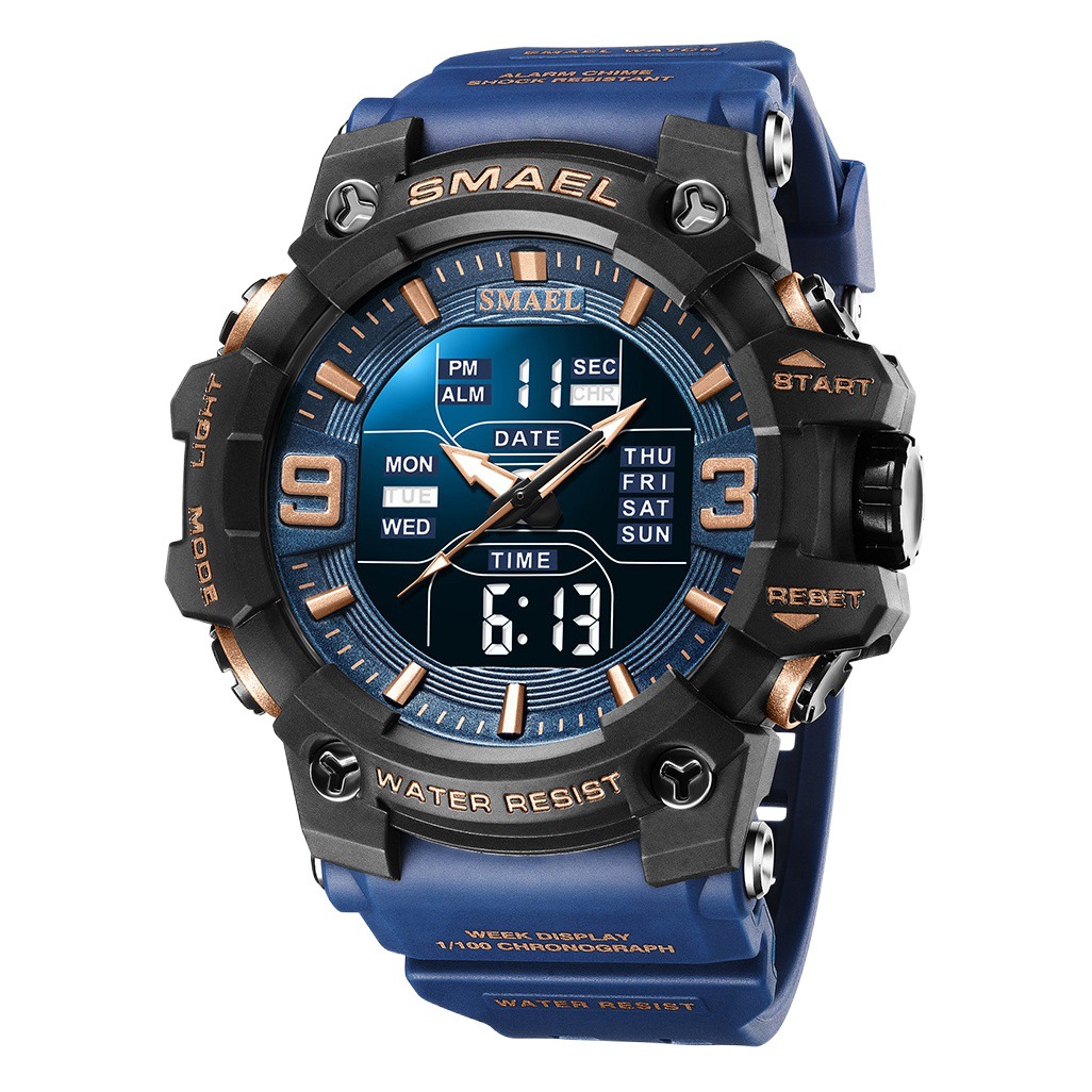 SMAEL nuevo reloj para hombre multifuncional deportivo impermeable reloj digital reloj para estudiantes