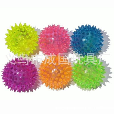 1号5.5公分闪光按摩球弹力球宠物玩具厂家批发宠物狗啃咬pet|ms
