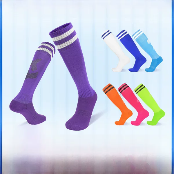Cross-Border Professional Long-Tube Football Socks Towel Bottom Adult Non-Slip Sweat-Absorbent Sports Socks Leg Guards High-Tube Socks for Children