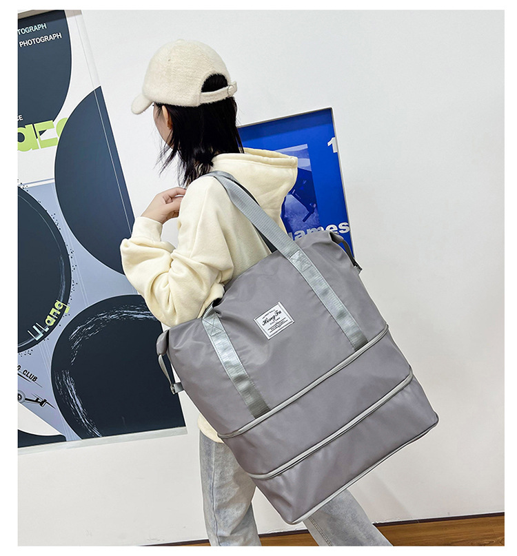 Wholesale Short-distance Travel Bag Portable Large-capacity Luggage Bag Business Trip Pending Delivery Travel Storage Travel Bag Can Be Customized Logo display picture 35