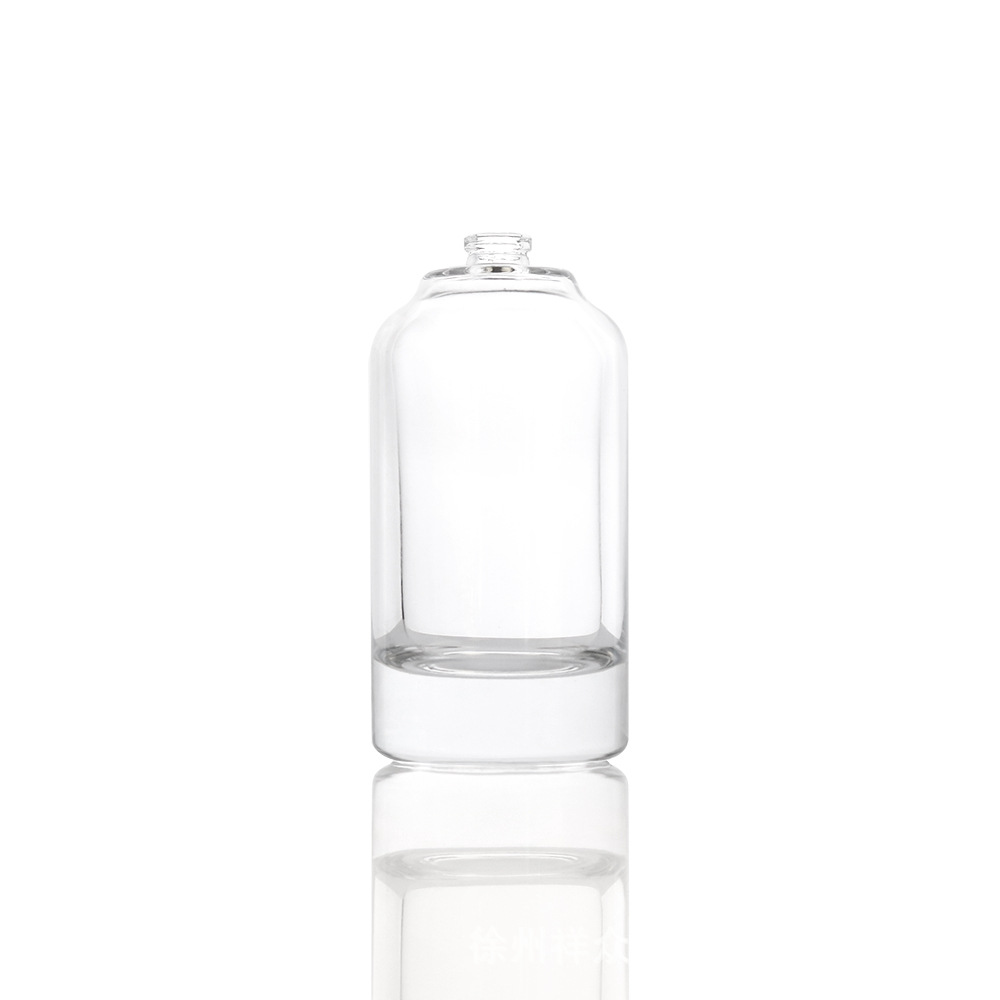 Venta al por mayor al por mayor al por mayor de perfumes transparentes cilíndricos de alta gama en botellas de aceite esencial en aerosol, un conjunto completo de tapas y muestras pequeñas presionan botellas vacías