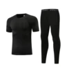 All black trousers+shorts