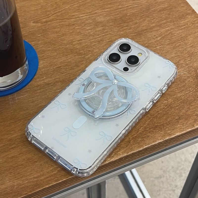 Pequeño arco fresco y simple para iPhone15 Apple 16ProMax funda para teléfono móvil 15Pro girl 14/13