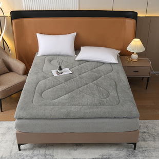 Cross-border winter thickened lambswool mattress tatami student dormitory single-sided warm mattress wholesale