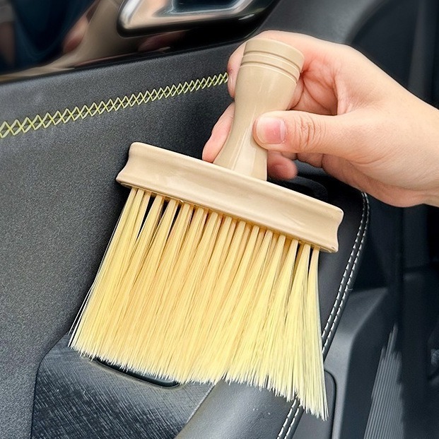 多機能ハンドル付きクリーニングブラシ自動車内装掃除ほこりソフトブラシパソコンのキーボードの隙間クリーニングブラシ|undefined