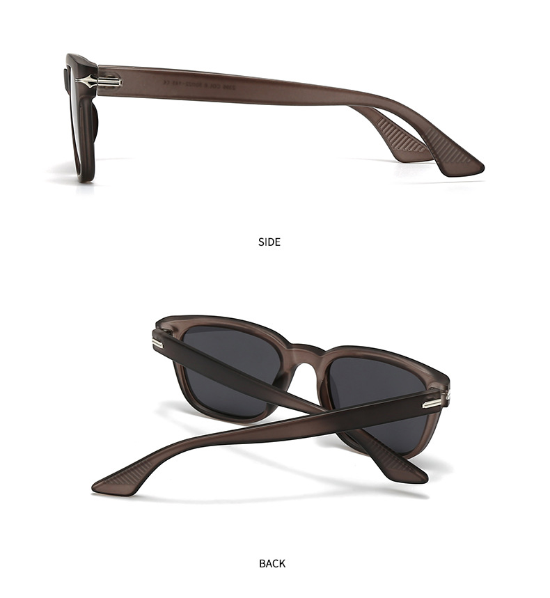 Square Polarised Sunglasses For Men And Women Large Frame Style_voghion.com