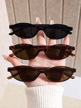 V 73637 Oval Sunglasses Retro Unisex Fashion ������Բī��