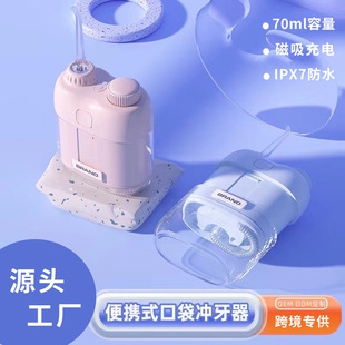 Factory new portable dental scaler orthodontic scaler smart mini waterproof dental scaler water floss dental scaler
