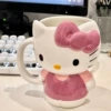 Pink KT cat whole body cup weighs 366g