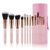 Fuchsia brush, 13 pieces