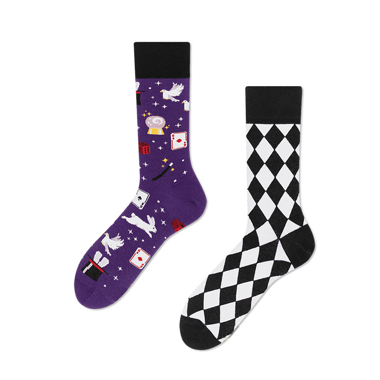Cute, Simple Style Style Unisex Cute Simple Style Cartoon Cotton Crew Socks A Pair
