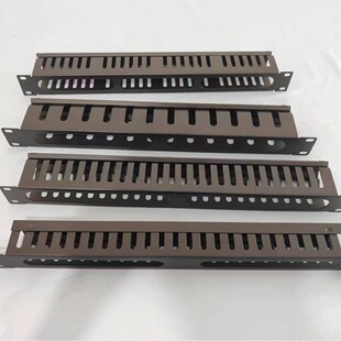 Huawei new 24-slot plastic cable rack 1U upper plastic lower iron plate 24-slot network cable organizer
