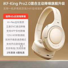 2025年クロスボーダー新ヘッドマウントワイヤレスBluetoothヘッドセットANCアクティブノイズリダクション超長バッテリー寿命ゲームユニバーサル