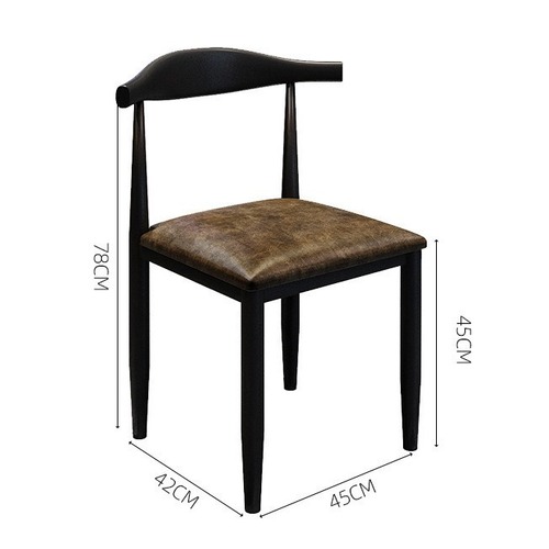 American solid wood retro bar barbecue restaurant creative leisure table minimalist industrial style restaurant table and chair set