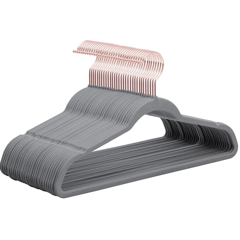 Nuevo colgante sin rastro percha de tela multifuncional acabador percha de tela antideslizante percha de tela de plástico seco húmedo percha de ropa