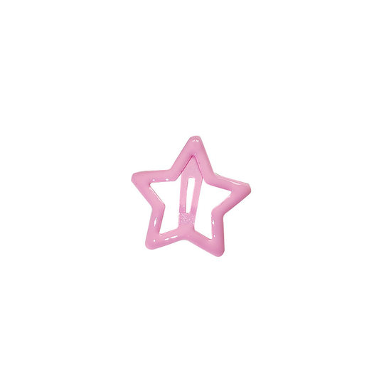 y2k Dopamine Star Hair Clip Women's Bangs Clip Side Broken Hair Five-pointed Star BB Clip Cute Hair Clip Headband Hair Accessories