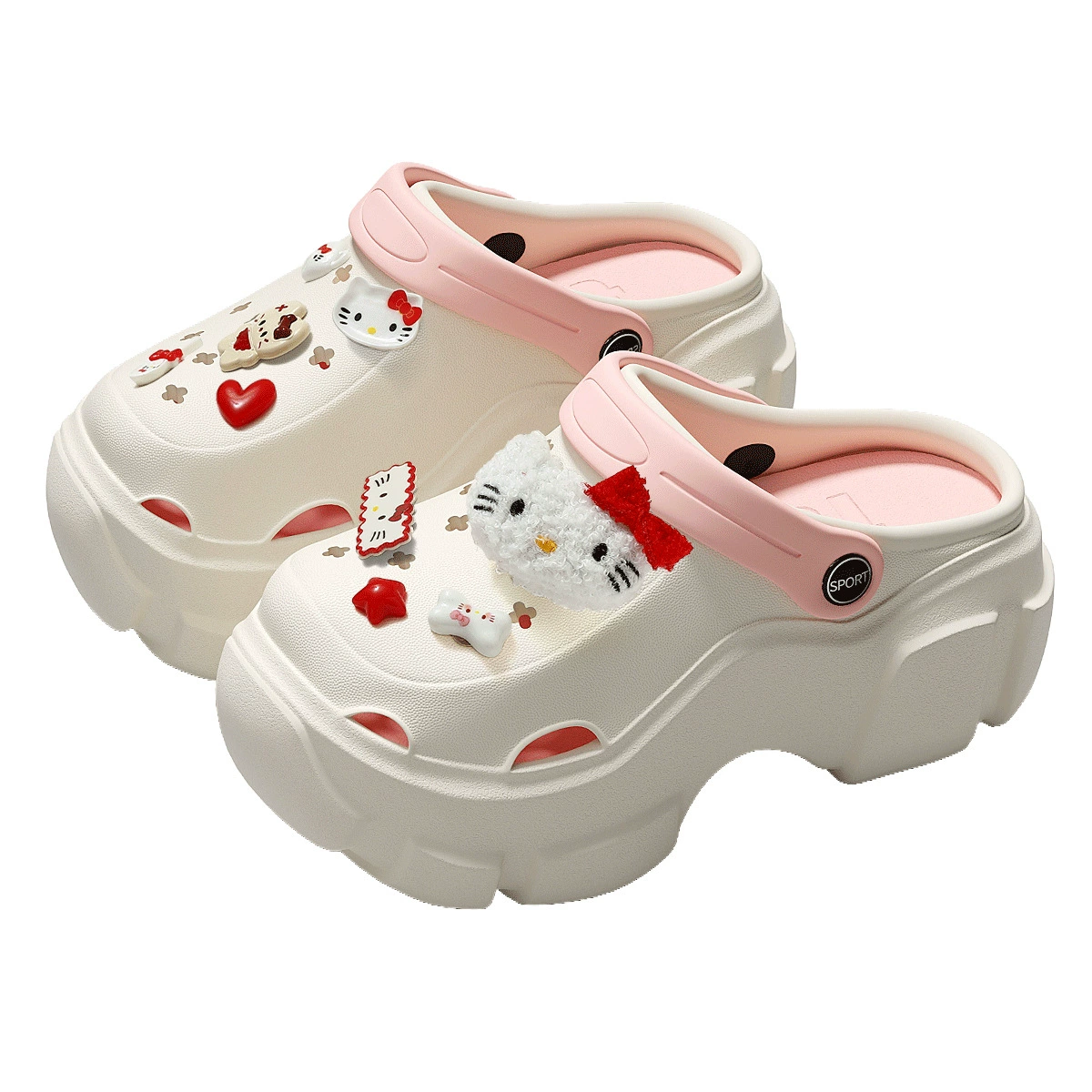 Летняя обувь на платформе, пляжный дышащий слайд, тапочки, обувь, пляжный стиль, оптовая продажа