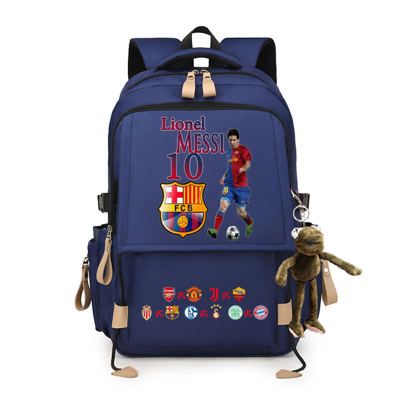 2024 Liga de Campeones Copa del Mundo de fútbol Mochila Real Madrid KakaCroba Messi Chelsea Manchester United estudiantes